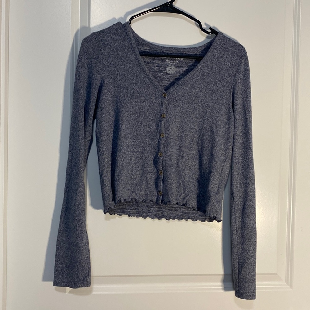 ae cropped long sleeve